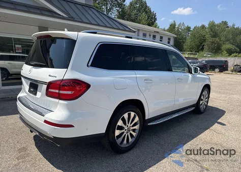 2018 Mercedes-Benz Gls 450 4Matic z USA, uszkodzony, nr VIN 4JGDF6EE1JB153365